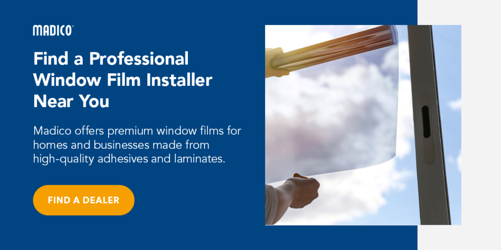 Find a professional window film installer near you